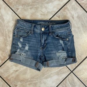 American Eagle Midi Shorts Size: 0